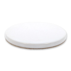 3.5" Ceramic Sublimation Coaster with White Rim